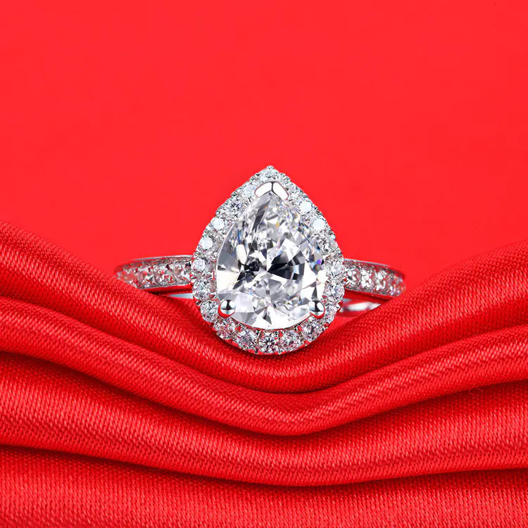 3-Carat Moissanite Ring