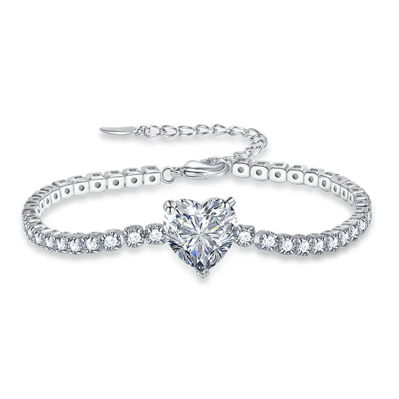 Vintage Heart-shaped Bracelet