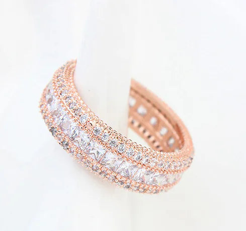 Micro Paved Zircon Ring