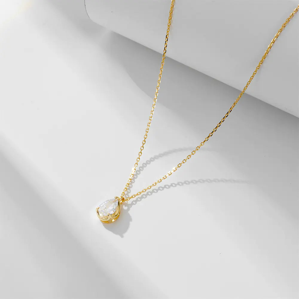 Waterdrop Zircon Necklace