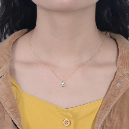 Waterdrop Zircon Necklace