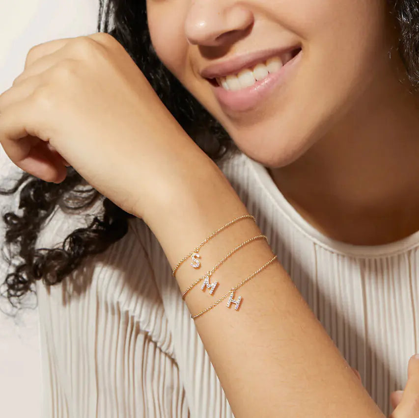 Refined Zircon Fashion Bracelet