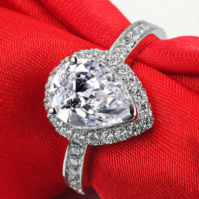 3-Carat Moissanite Ring
