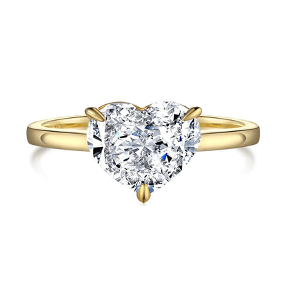 Silver Ice Zircon Ring