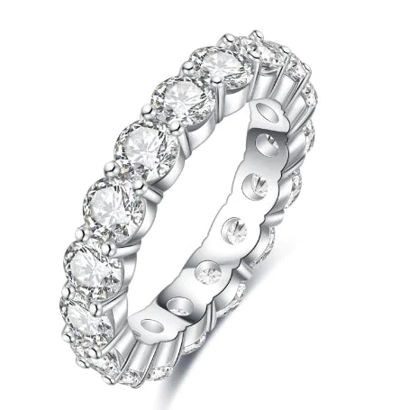 Eternity Moissanite Ring (Single Item)