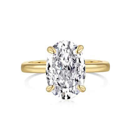 Silver Ice Zircon Ring