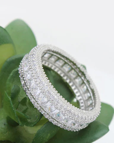 Micro Paved Zircon Ring
