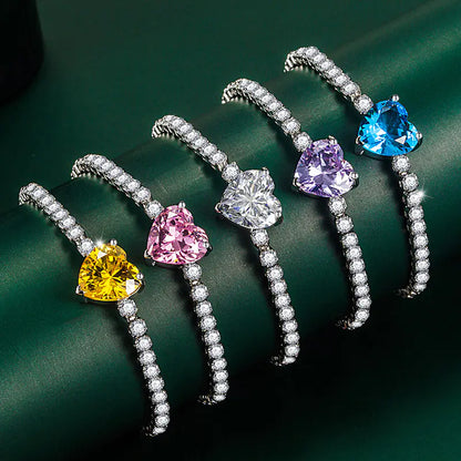Vintage Heart-shaped Bracelet