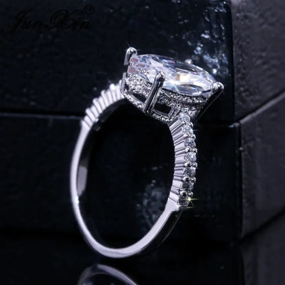 Zircon Platinum Ring