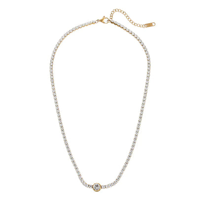 Round zircon bracelet