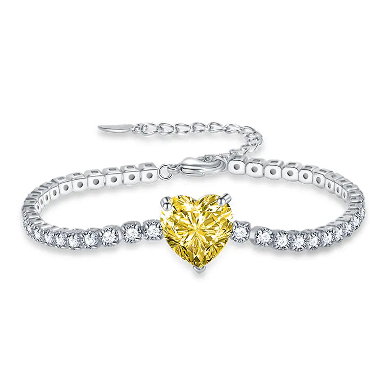 Vintage Heart-shaped Bracelet