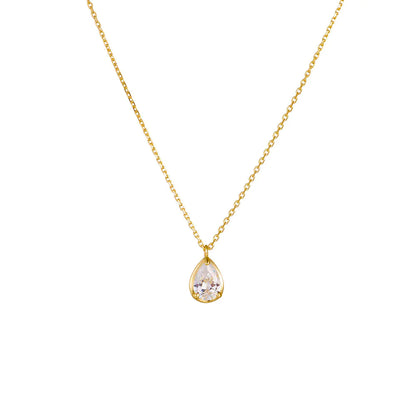 Waterdrop Zircon Necklace