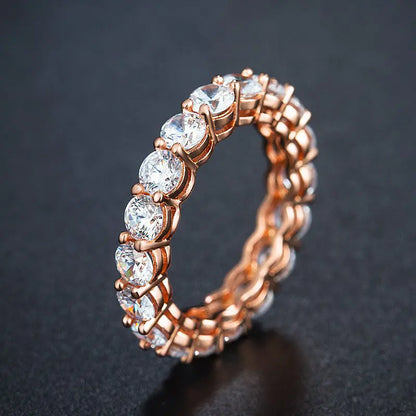 Zircon Ring with Diamonds