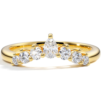 Curved Wedding Band