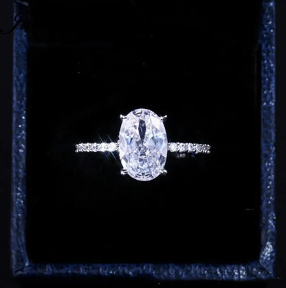 Zircon Platinum Ring
