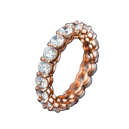 Zircon Ring with Diamonds