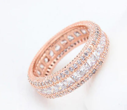 Micro Paved Zircon Ring